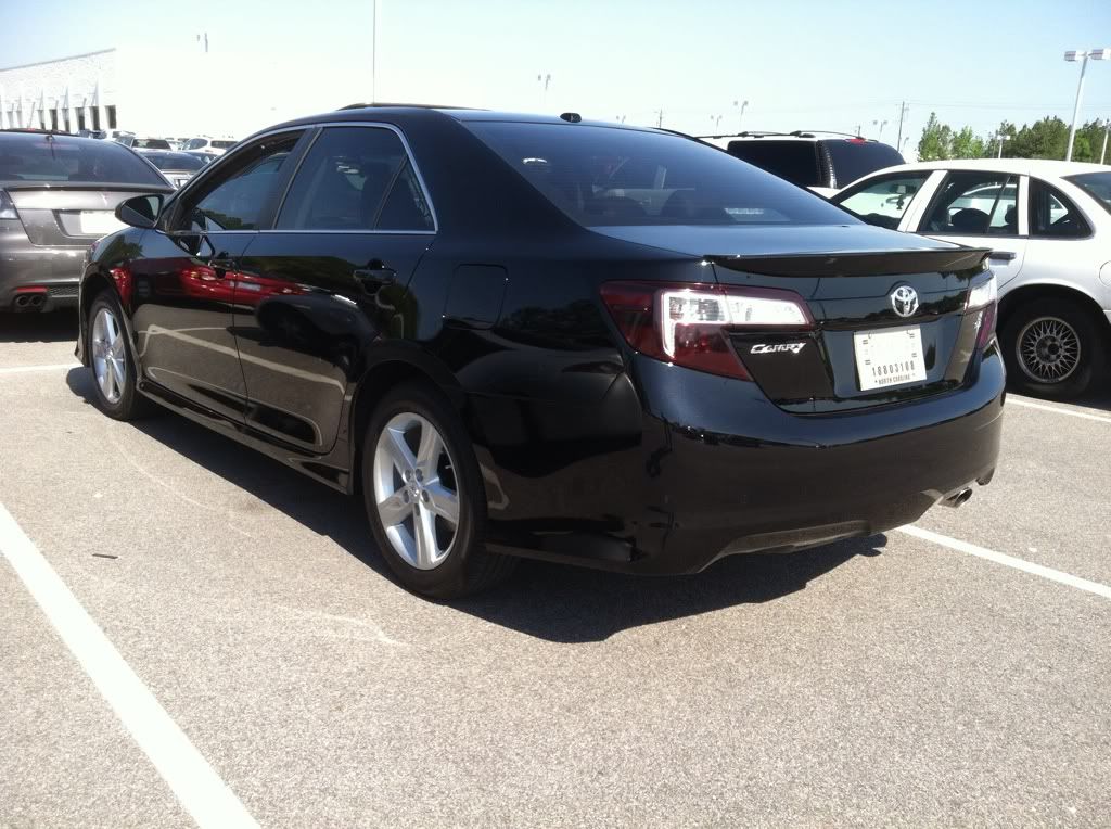 2012 toyota camry se smoked tail lights #3