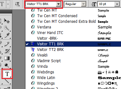 Use the text tool Use the text tool