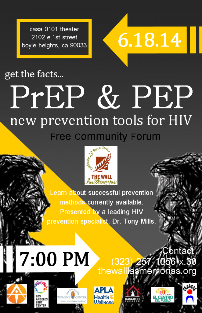 Prep And Pep New Prevention Tools For Hiv The Wall Las Memorias Project