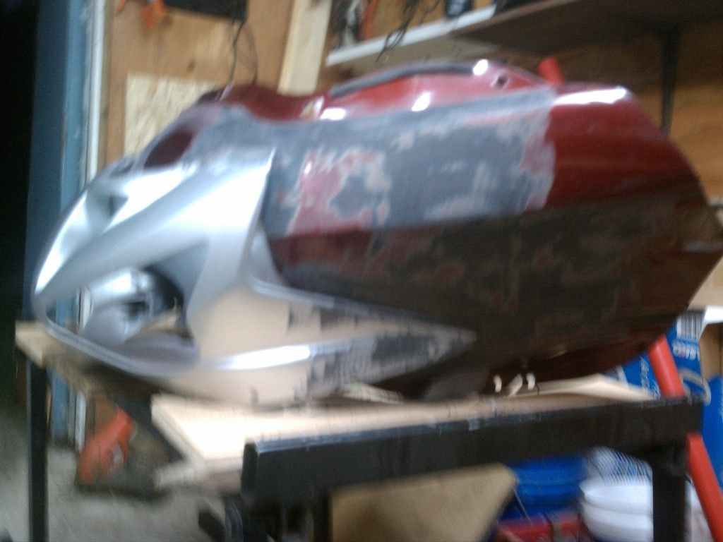 Zx6r front on a roadglide | Road Glide