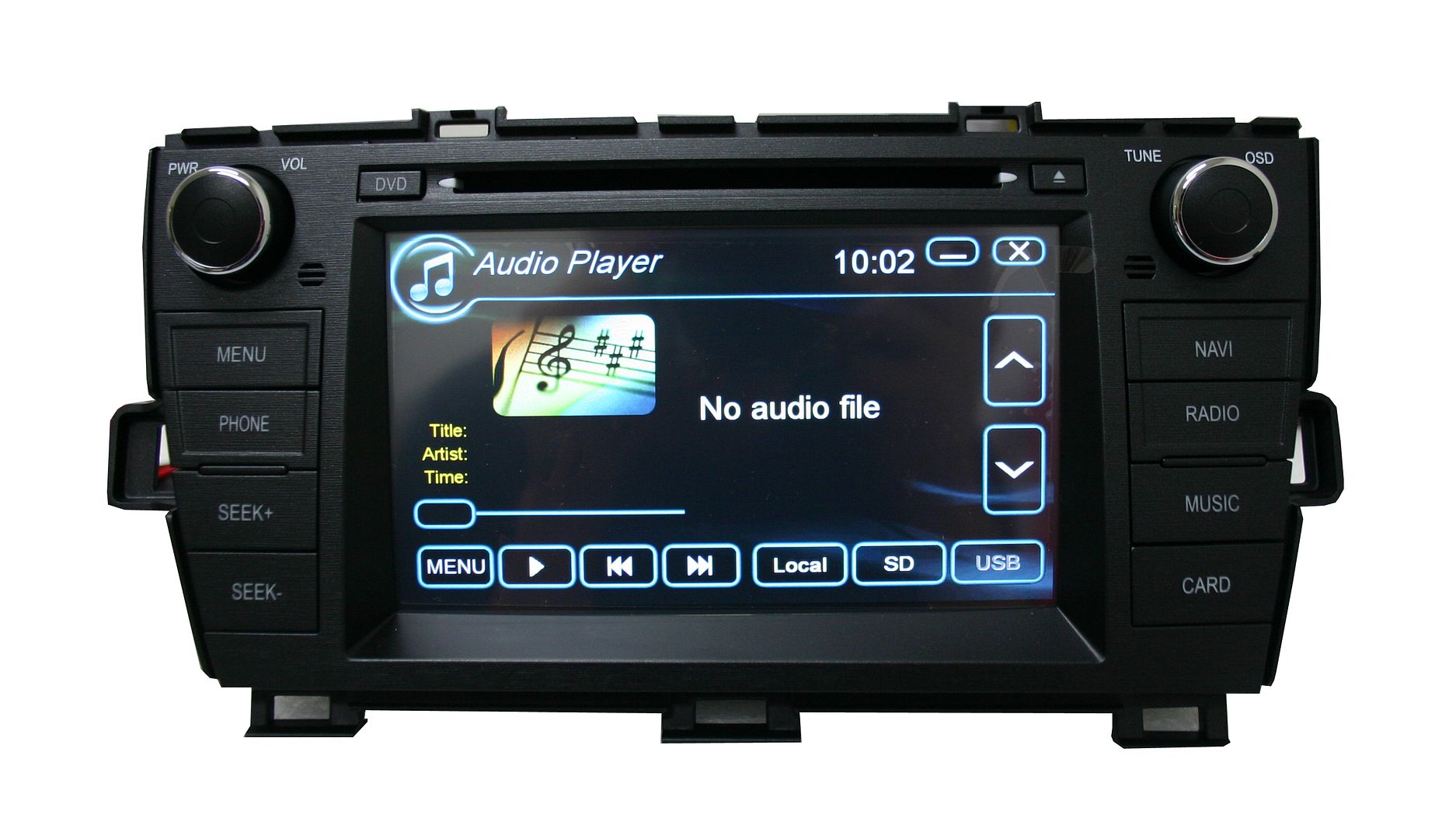 2010 toyota prius aftermarket navigation #4