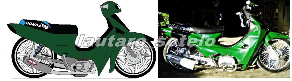 DIBUJOS DE MOTOS TUNING dibujos de motos tuning: