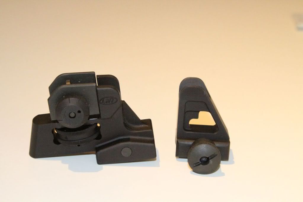 LMT Front & Rear Iron Sights - Calguns.net