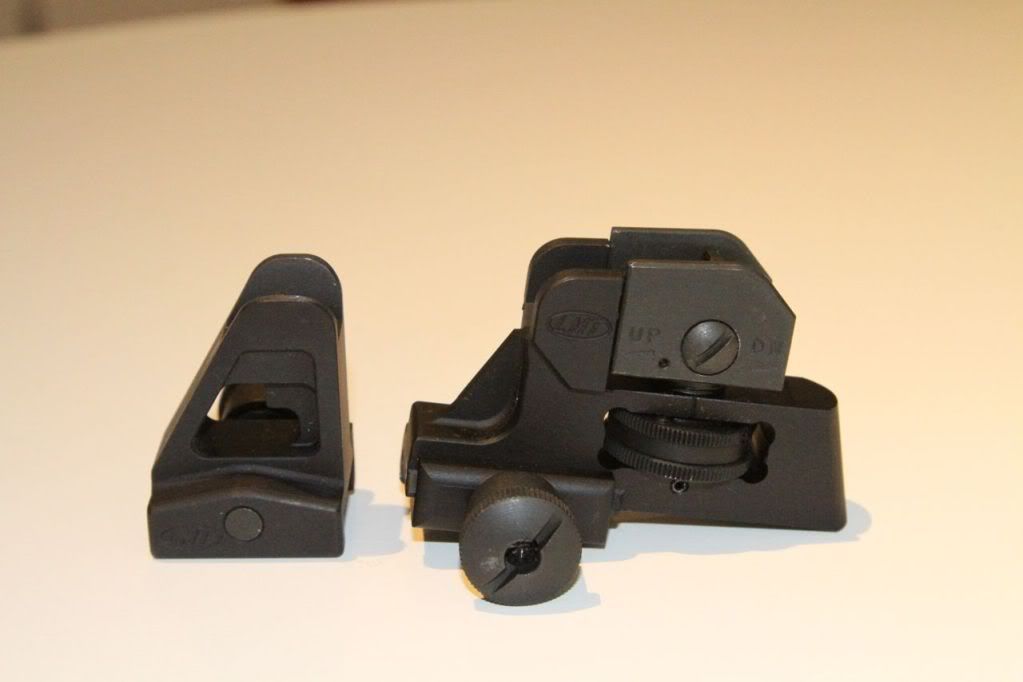 LMT Front & Rear Iron Sights - Calguns.net