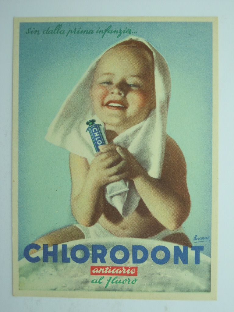 Pubblicita Medicinali Autore Boccasile Dentifricio Chlorodont 133 Ebay